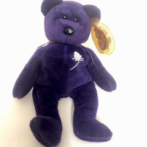 RARE* 1st Edition 1997 TY Princess Diana beanie